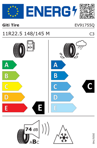 GITI 11R22.5 GDR655 148/145M-2